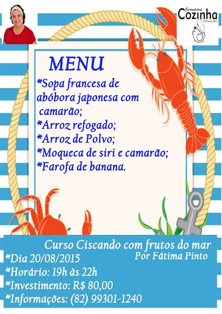 Ciscando com Frutos do Mar