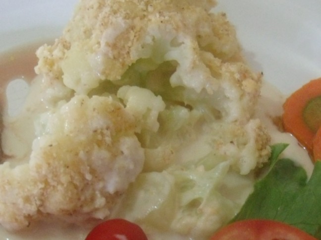 Couve-flor Gratinada