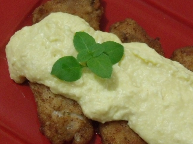 Molho De Queijo Para Fil De Peixe