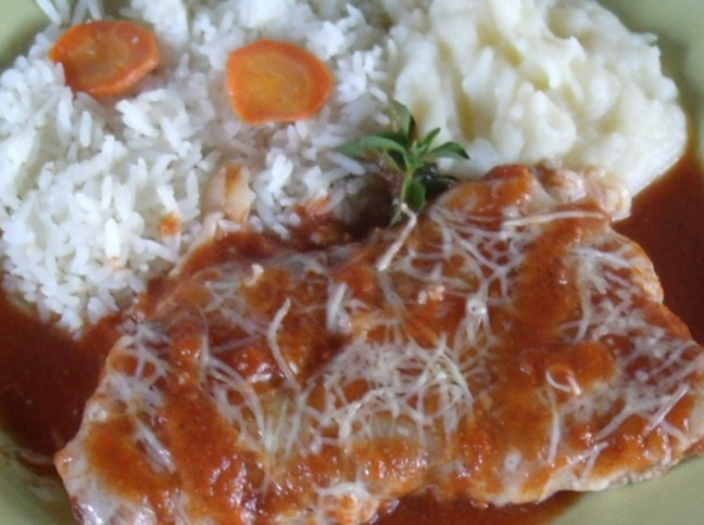Bife  Parmegiana