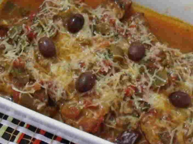 Bisteca de Porco Gratinada