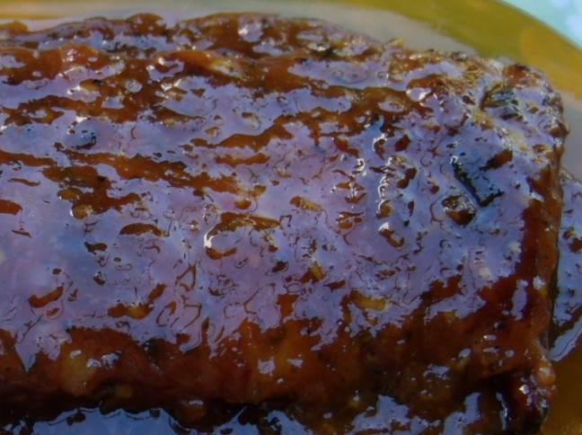 Costela De Porco Ao Mel E Mostarda