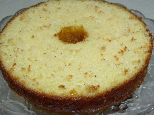 Bolo Caramelizado de Macaxeira