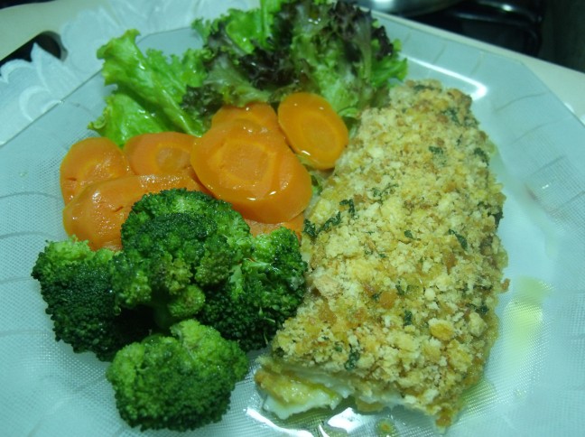 Fil de Peixe com Crosta Crocante