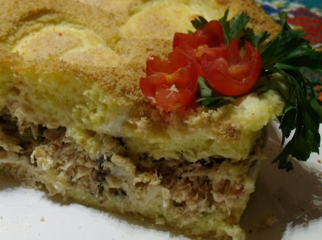 Torta Cremosa de Frango
