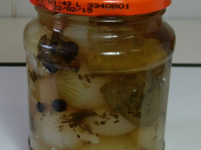 Cebolas em Conserva
