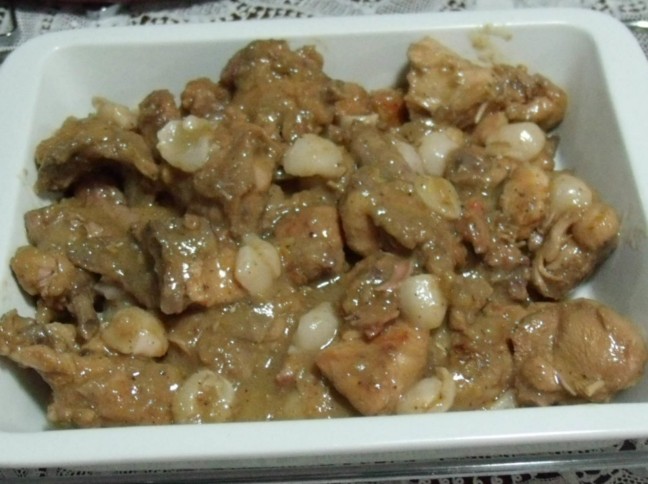 Frango com Lichia