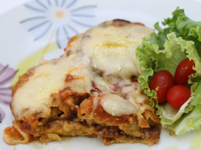 Berinjela  Parmegiana