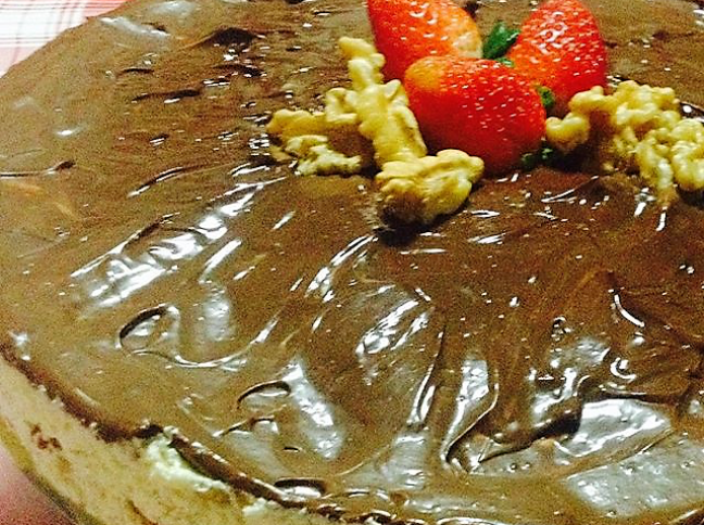 Torta Alem com Nozes