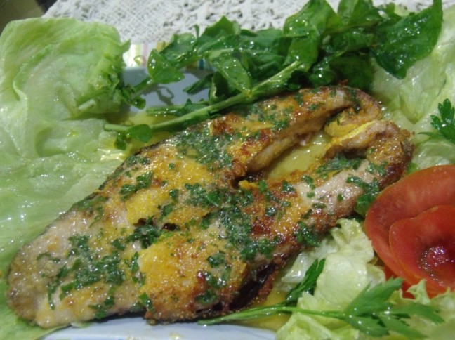 Peixe Ao Molho De Manteiga Temperada